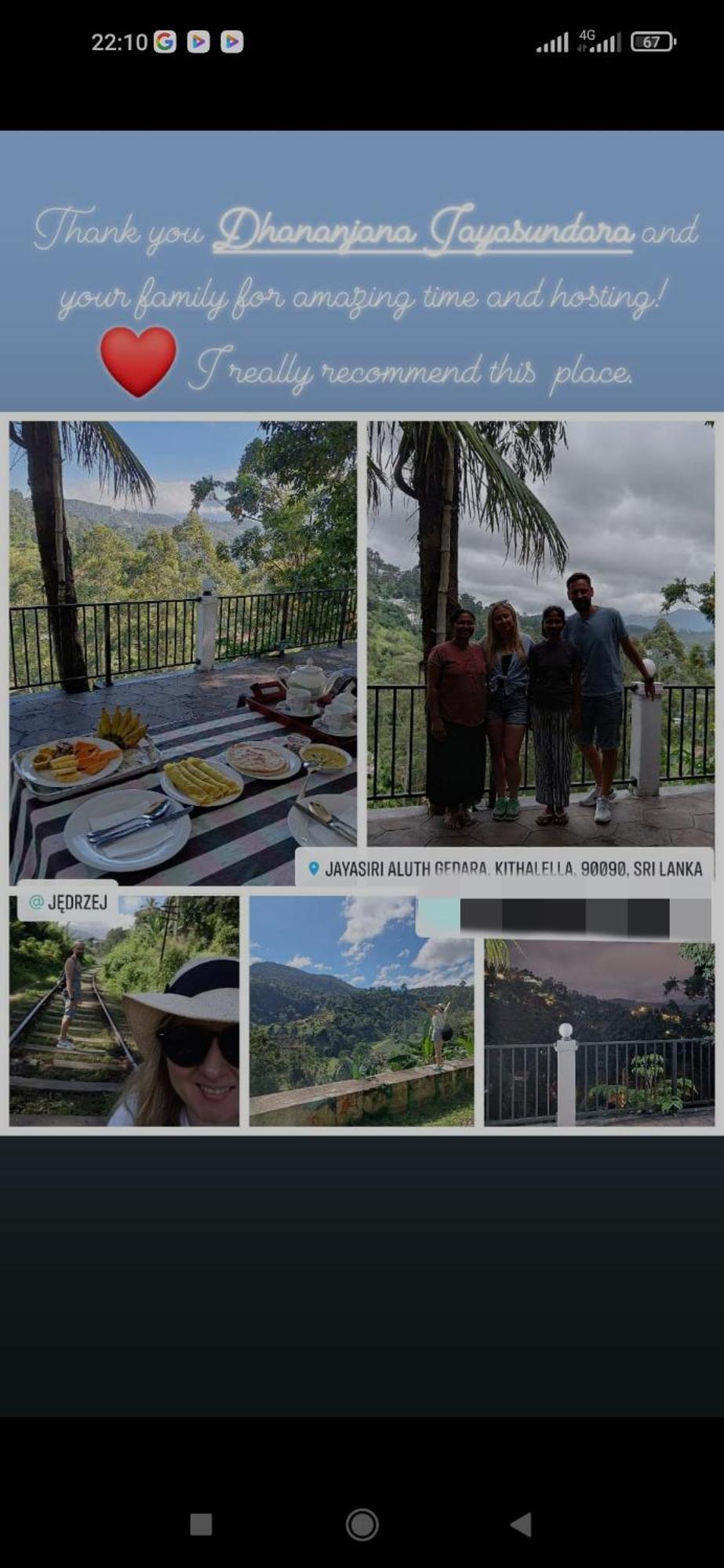 Rose Dale Homestay Ella Exteriér fotografie
