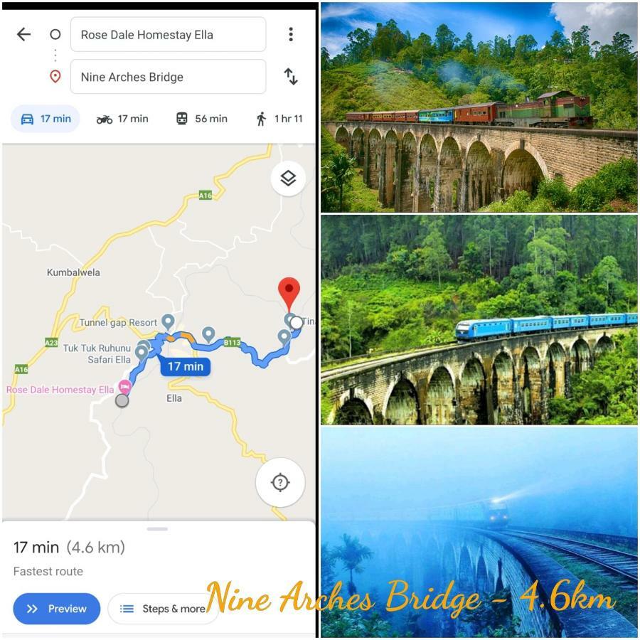 Rose Dale Homestay Ella Exteriér fotografie