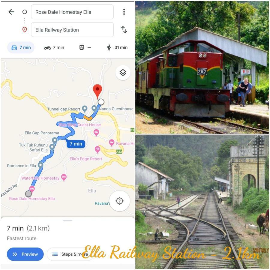 Rose Dale Homestay Ella Exteriér fotografie