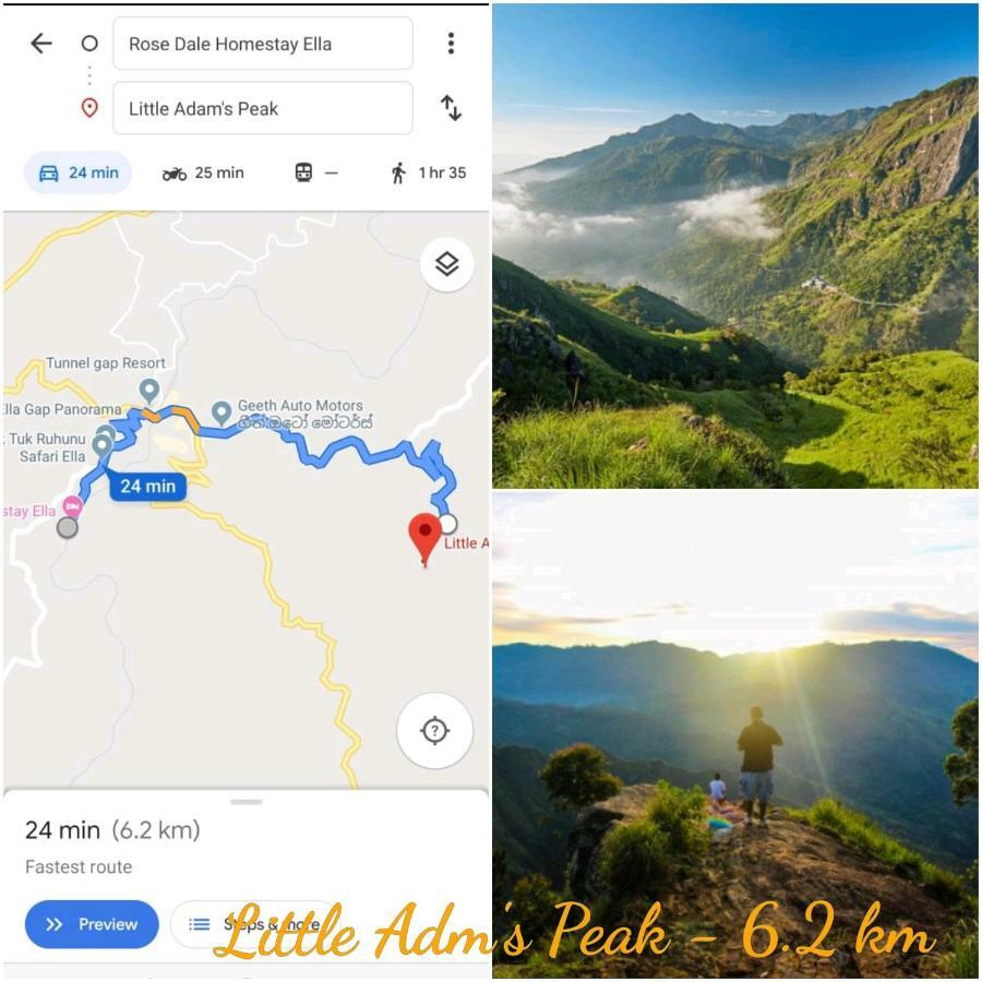 Rose Dale Homestay Ella Exteriér fotografie